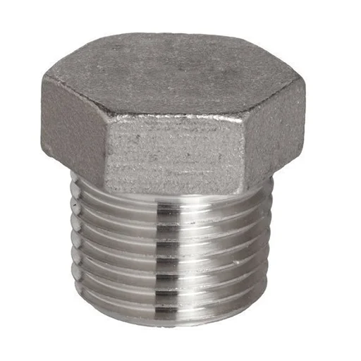 ASTM A182 SS 321 _ 321H Threaded _ Screwed Hex Plug
